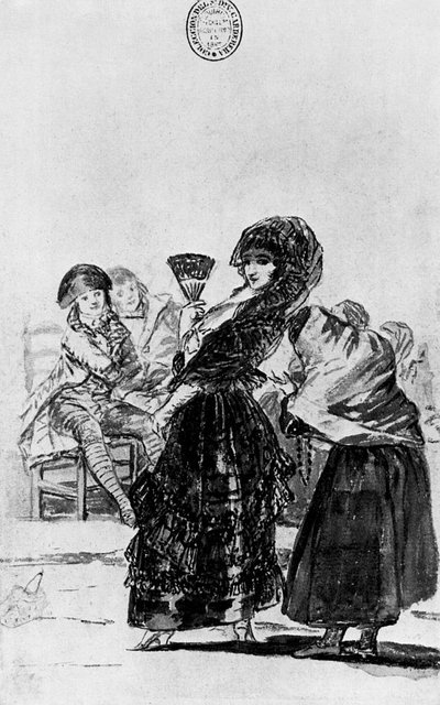 Drawing by Francisco de Goya